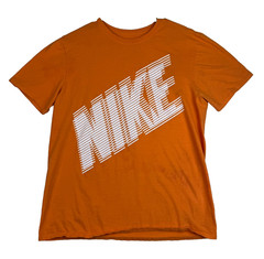 Nike Athletic Cut T-Shirt Men’s Size Large Short Sleeve Crewneck Orange
