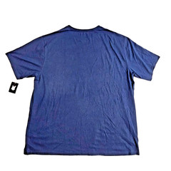 Tee Shirt Blue Cove Short Sleeve Crew Neck Soft Men’s 3XL By Member’s Mark