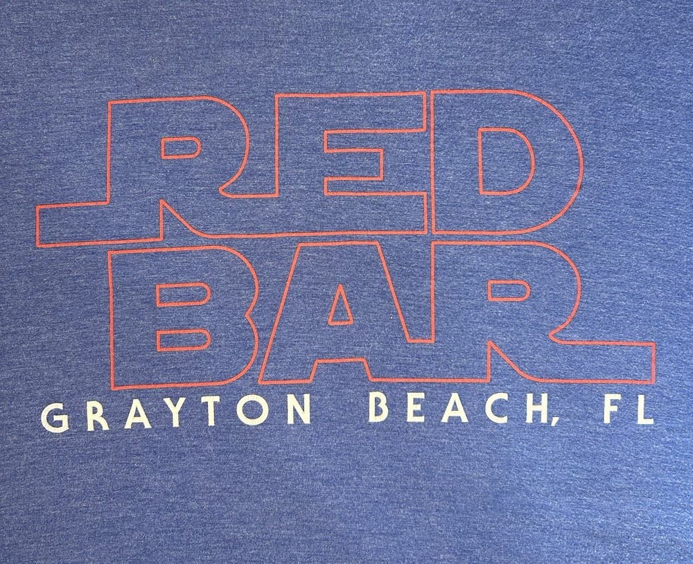 Red Bar Grayton Beach FL T-Shirt XL / Star Wars Themed