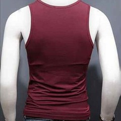 Men’s U-Neck Sleeveless Sports Tank Top for Gym Fitness Training and Activity