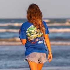 Jeep Tidal Wave T-Shirt – brand new Jedco Licensed apparel XL