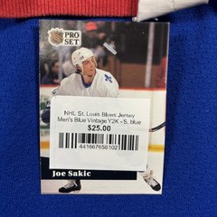 NHL St. Louis Blues Jersey Men’s Blue Vintage Y2K