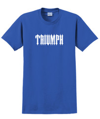 Triumph T-Shirt Short Sleeve Graphic Tees Unisex Apparel inspirational Designs