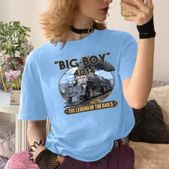 Big Boy 4014 Vintage Steam Locomotive Railroad Train Engine T-Shirt