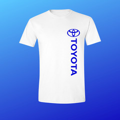 Toyota Logo T-Shirt Tundra Tacoma Scion Supra 4 Runner with FREE DECAL!!