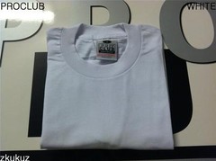 1 NEW PROCLUB HEAVY WEIGHT T-SHIRT WHITE PLAIN PRO CLUB BLANK BIG 10XL 1PC