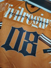 Civil Regime Orange Jersey Box Fit Style Brand New! Size 2XL