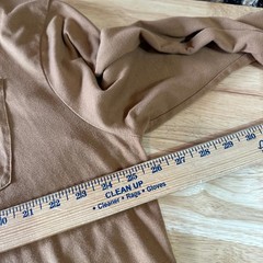 Eddie Bauer Workwear T-shirt Long sleeve Brown Pocket T Mens 2XL XXL