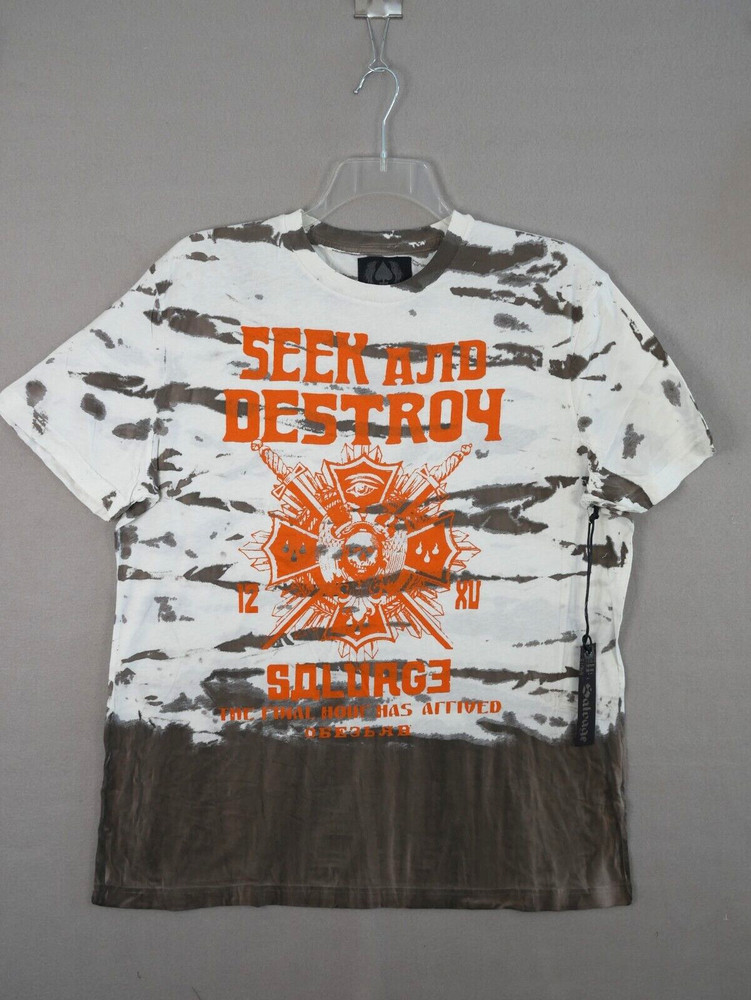 Genuine Vintage Salvage Brand T Shirt “SHOGUN” Rust V51T425 Size XXL