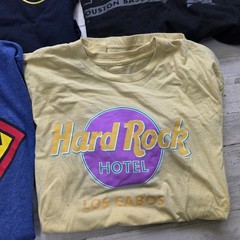 Lot of 8 Men’s MED Graphic T-Shirts Mixed Brand Random Lot of Tees