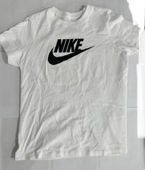 Nike Men’s Sportswear Tee Icon Futura White/Black T-Shirts AR5004-101