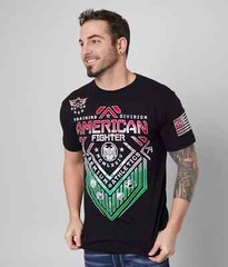 Men’s American Fighter North Dakota Athletic MMA Black T-Shirt XS-4XL