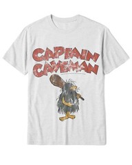 Captain Caveman Shirt 1970s Cartoon Character Graphic Tee