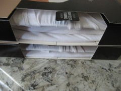 Hanes White T Shirts Sz Small Tagless 4 Total Softest Supersoft Slim Modern Fit