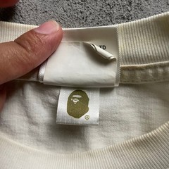 Chrome Hearts A Bathing Ape T-Shirt Mens Medium White Baby Milo colab
