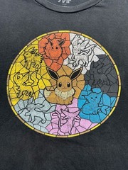 Pokémon Eevee Evolutions Stained Glass Graphic T-Shirt