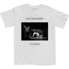 Men’s Joy Division Classic Closer Slim Fit T-shirt XX-Large White