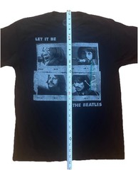 Beatles Let It Be T-Shirt T Shirt Officially Licensed Black Men’s Size L