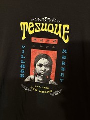 Tesuque Village Market New Mexico , NM restaurant , clean graphic T-Shirt Size L