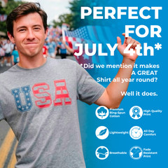 Mens Safety Third T Shirt Funny 4th of July Fireworks Show Summer Graphic