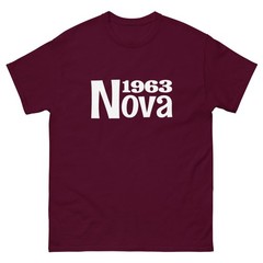 1963 CHEVY NOVA T-SHIRT sizes SMALL thru 5XL CHOOSE FROM 10 COLORS!