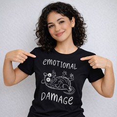 Emotional Damage Funny Possum Meme Graphic T-Shirt Unisex Tee