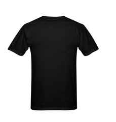 Men’s “I’m Broken” Skull Graphic T-Shirt – Black Cotton Crew Neck Tee with Red &