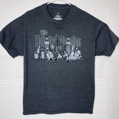 Disneyland The Haunted Mansion T-Shirt Size Large Gray