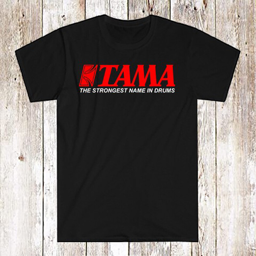 TAMA Drums Men’s Black T-Shirt Size S-5XL