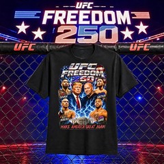 Retro MMA Legends Shirt Freedom 250 Vintage Combat Event Tee