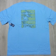 JOHNNIE O Mens S M L XL 2XL T SHIRT MALIBLU PALM PARADISE GOLF BLUE GOLF TEE