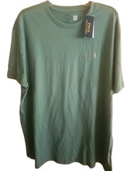 Polo Ralph 100% Cotton Classic Slim Fit Pony Logo T-Shirt Fatigue SZ XXL NWT