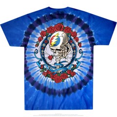 GRATEFUL DEAD-VINTAGE BERTHA-2 Sd TIE DYE T-SHIRT S,M,L,XL,2X-3X,4X,5X,6X Garcia