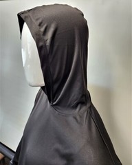 BLACK, Grey, BLUE Long Sleeve Safety Shirt With Hoodie, Polyester Birdeye Mesh