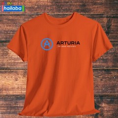 New Arturia Sound Professional Logo Black/Navy/Grey/White/Orange T-Shirt S-5XL