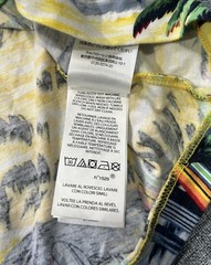 Polo Ralph Lauren T-Shirt Floral Full Print Yellow Crewneck Classic Fit Men’s XL