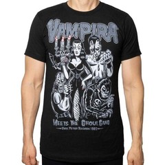 Kreepsville Vampira Meets Ghoul Gang Shirt Tee Gothic Horror S-M-L-XL-2X-3X NWT