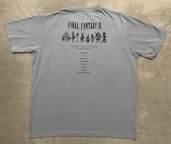Uniqlo Final Fantasy 9 35TH Anniversary T Shirt Mens L Blue Video Game Promo