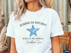 Dominican Republic Shirt Travel Gift for Caribbean Sea Trip Lovers Souvenir Tee