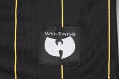 WU TANG CLAN SHIRT BASEBALL JERSEY BLACK RAP TEE HIP HOP BAND TEE BIG LOGO XS