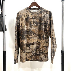 RedHead Men’s Camouflage Long Sleeve Crew Neck Knit Cotton T-Shirt Size S/P