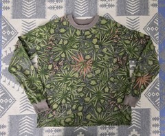 Vintage 90s DK Flatwoods Palmetto Camouflage Longsleeve T-shirt Men’s Sz S USA