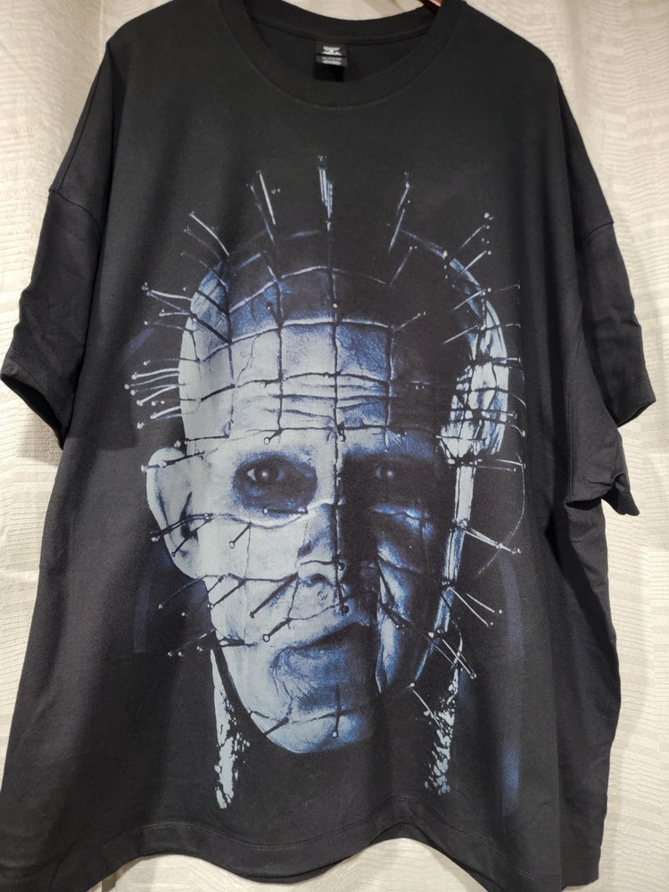 HELLRAISER PINHEAD ON A SHAKA HEAVYWEIGHT GARMET SHIRT “MODERN”