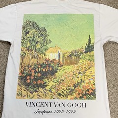 Van Gogh Adult Medium Short Sleeve T Shirt Art Landscape Classic Nature
