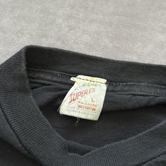 Vintage 70s Venice Beach California Shirt Mens L Black Graphic Tee Surf