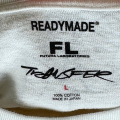 READYMADE Japan x Futura Laboratories x Transfer White Tee All Over Print Size L