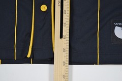 Wu-Tang Clan Enter the 36 Chambers Black Pinstripe Baseball Jersey Shirt Black
