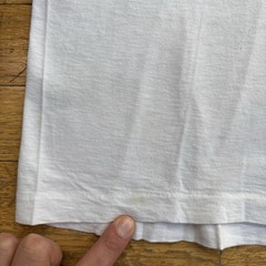 Vintage 80s Hong Kong Shirt China Tourist Single Stitch White Size Small