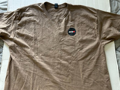 AUDI QUATTRO MZM SIZE XL BRN SHORT SLEEVE T-SHIRT. SEE DESCRIPTION