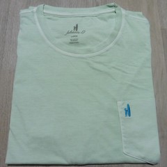 JOHNNIE-O Mens L XL T SHIRT DALE 2.0 SHORT SLEEVE GOLF TEE NAVY MALIBLU BANDANA